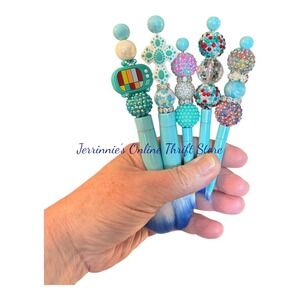 Custom‎ Made Bling Makeup Brush Set